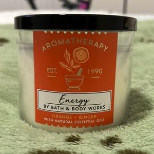 Bath and body works 3 wick orange and ginger candle
